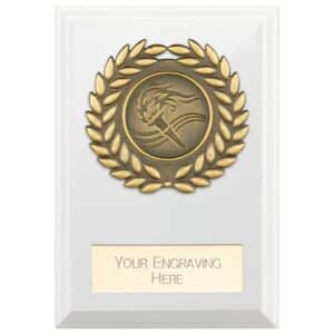 Reward Wreath Plaque Arctic White Trophy HQ