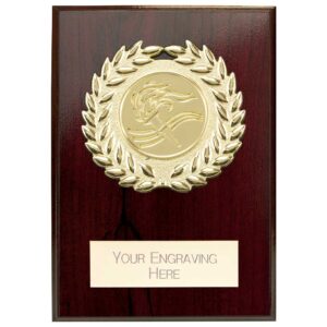 Reward Wreath Plaque Cracked Cherry Trophy HQ