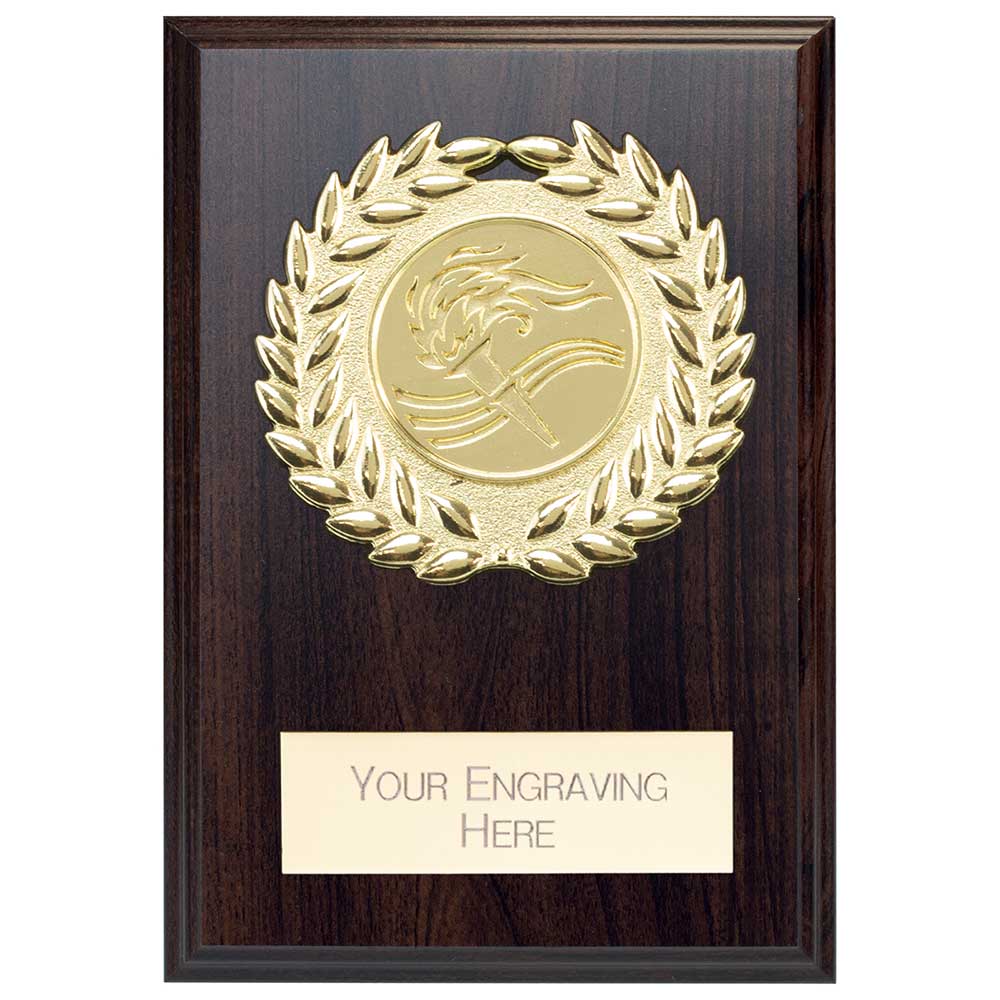 Reward Wreath Plaque Mahogany Trophy HQ Reward Wreath Plaque Mahogany Trophy HQ