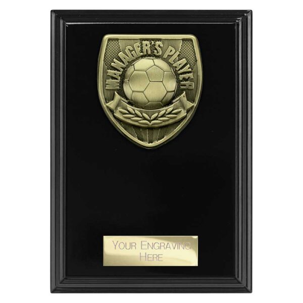 Cobra Plaque Managers Player Black Trophy HQ