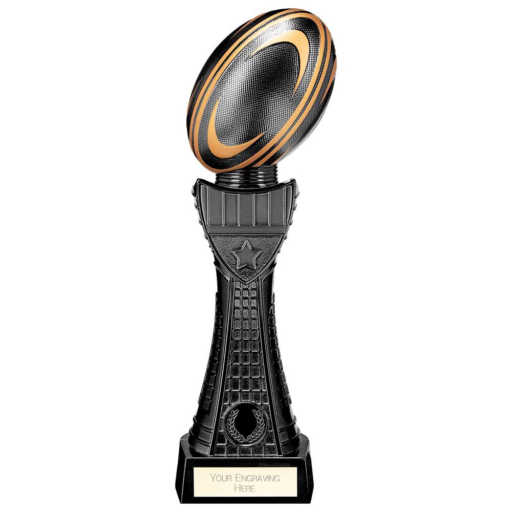 Black Viper Tower Rugby Trophy Black Viper Tower Rugby Trophy Trophy HQ 2