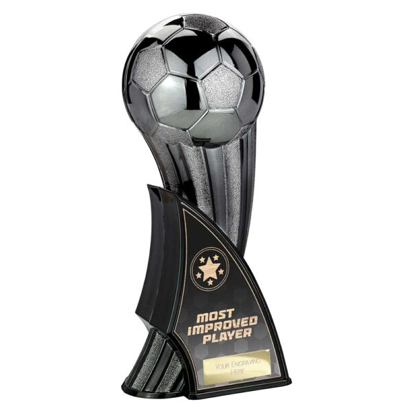 Firestorm Football Trophy Most Improved Gunmetal Trophy HQ