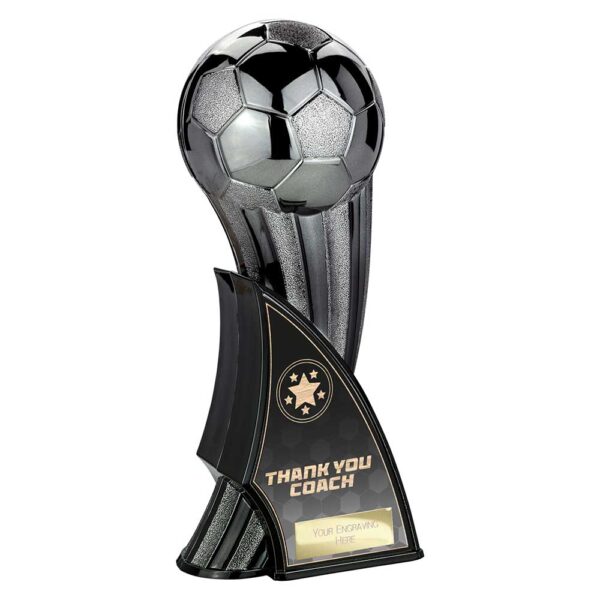 Firestorm Football Trophy Thank You Coach Gunmetal Trophy HQ