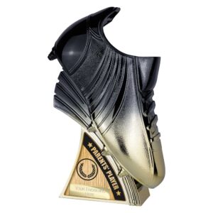 Power Golden Boot Trophy Parents Player Black and Gold Trophy HQ