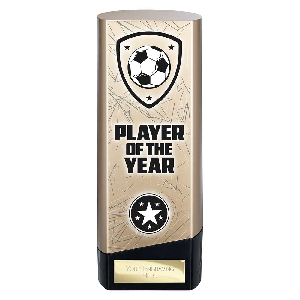 Prime Football Trophy Player of Year Black and Gold Trophy HQ Prime Football Trophy Player of Year Black and Gold Trophy HQ