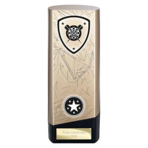 Prime Darts Trophy Black and Gold Trophy HQ