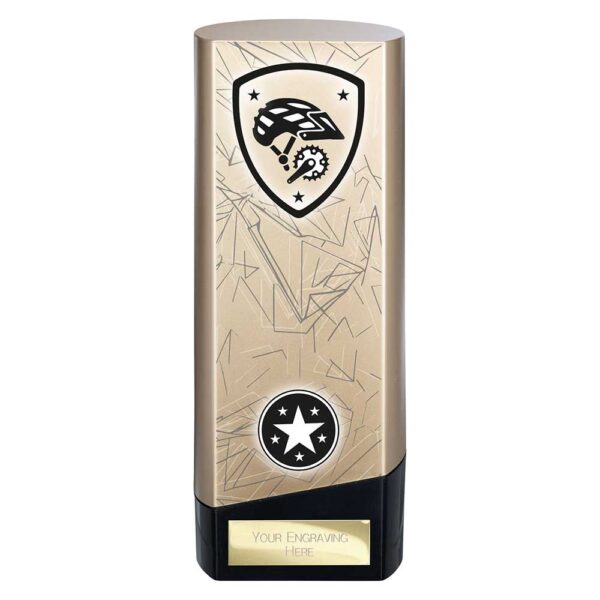 Prime Cycling Trophy Black and Gold Trophy HQ