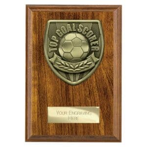 Cobra Plaque Top Scorer Walnut Trophy HQ