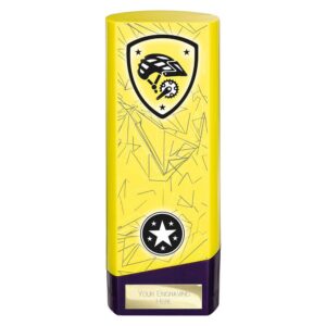 Prime Trophy Cycling Yellow and Purple Trophy HQ