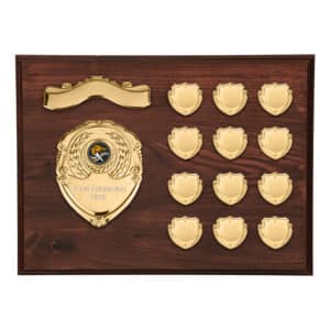 Principal Mahogany Annual Plaque Trophy HQ