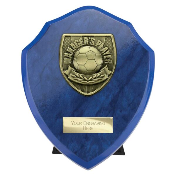 Cobra Shield Managers Player Blue Trophy HQ