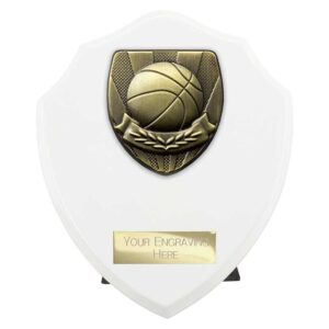 Cobra Shield Basketball White Trophy HQ