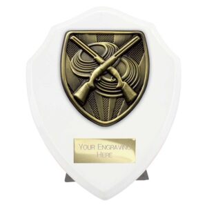 Cobra Shield Clay Pigeon Shooting White Cobra Shield Clay Pigeon Shooting White Trophy HQ
