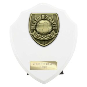 Cobra Shield Managers Player White Trophy HQ