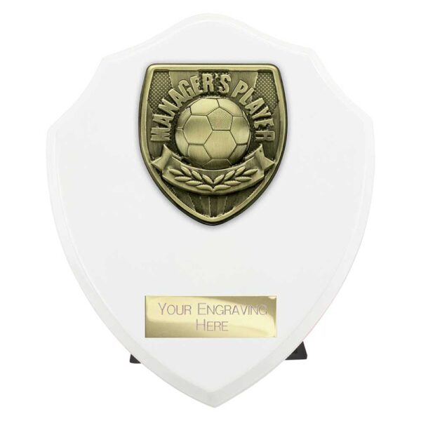 Cobra Shield Managers Player White Trophy HQ