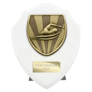 Cobra Shield Swimming White Cobra Shield Swimming White Trophy HQ