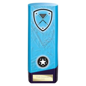 Prime Pool Trophy Blue and Purple Trophy HQ