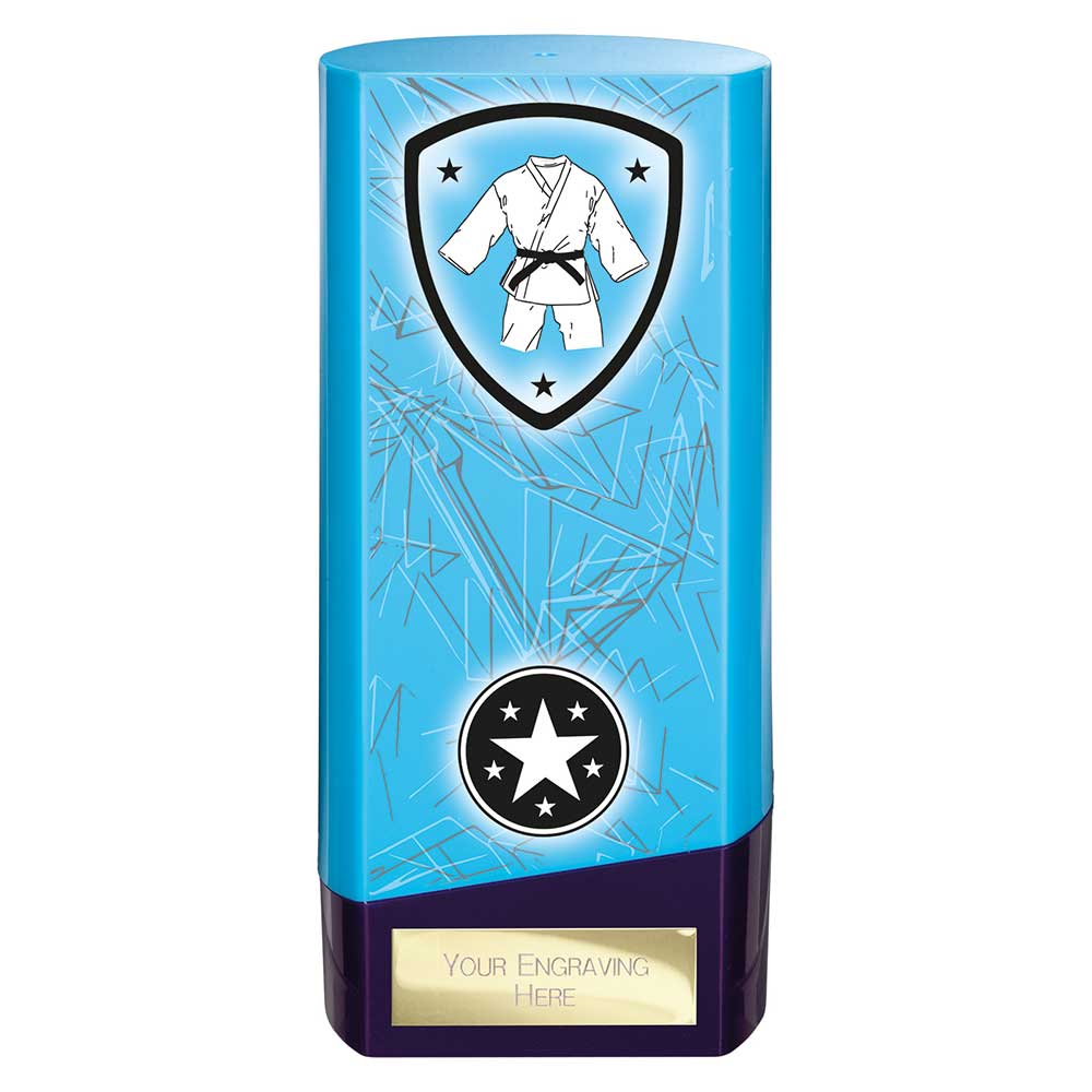 Prime Martial Arts Trophy Blue and Purple Trophy HQ Prime Martial Arts Trophy Blue and Purple Trophy HQ