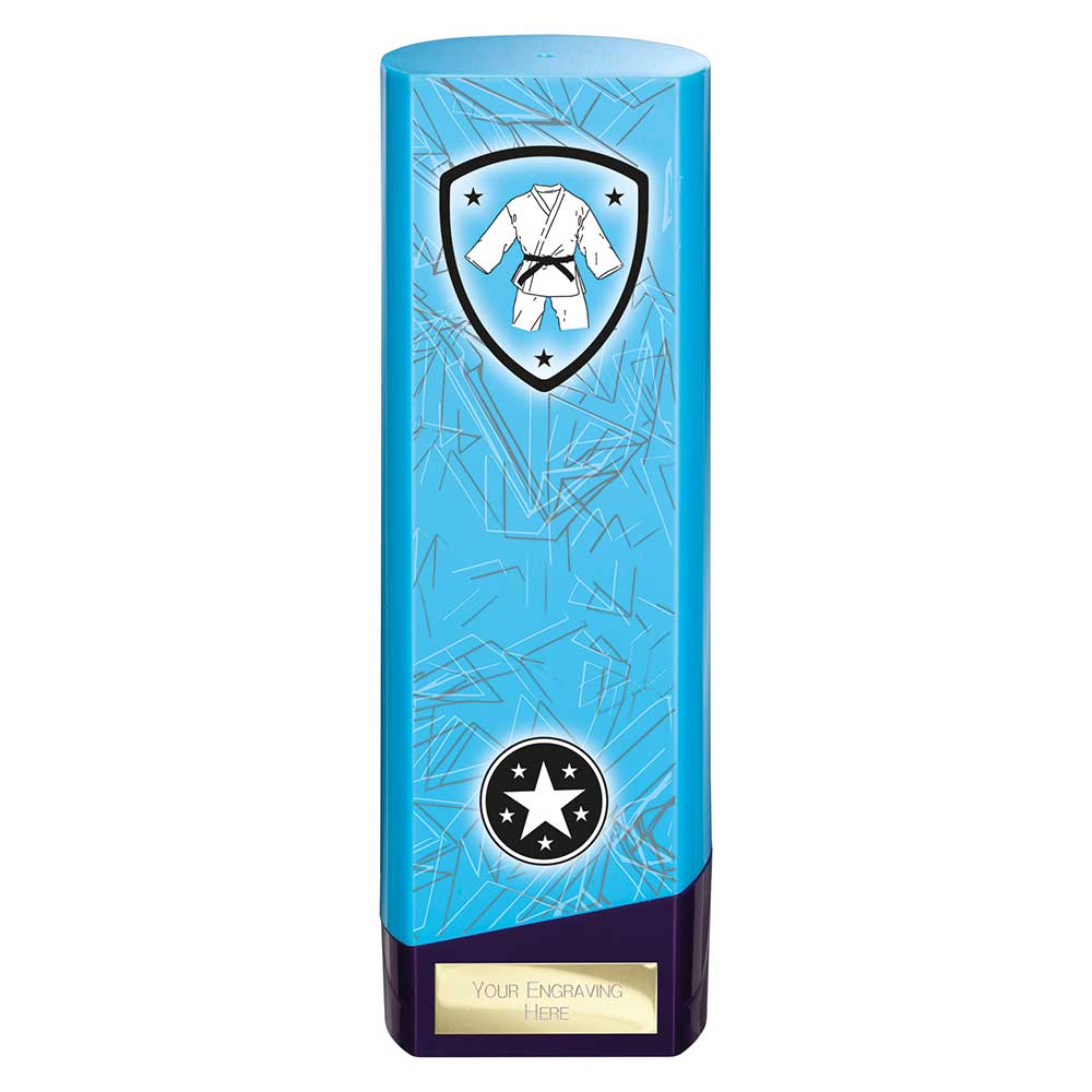 Prime Martial Arts Trophy Blue and Purple Trophy HQ Prime Martial Arts Trophy Blue and Purple Trophy HQ