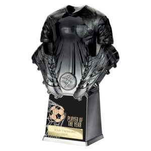 Invincible Shirt Player of Year Trophy Black and Gunmetal Trophy HQ