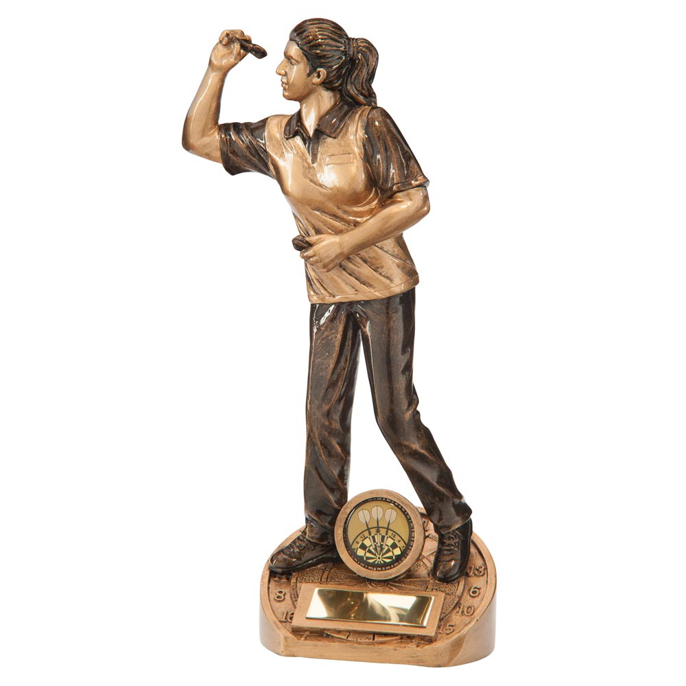 Bullseye Female Darts Trophy Bullseye Female Darts Trophy Trophy HQ 4