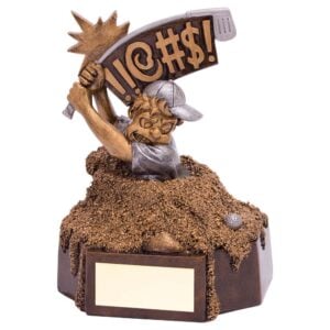 Bunker Blues Golf Trophy Trophy HQ