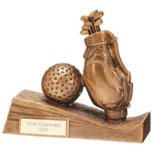 Horizon Golf Bag Trophy Gold Trophy HQ