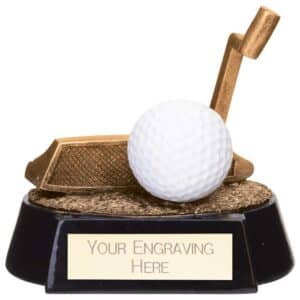 Fairway Golf Putter Trophy Gold Trophy HQ