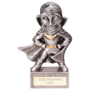 Superhero Male Trophy Silver Trophy HQ