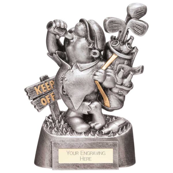 Goof Balls Golf Sozzled Trophy Award Trophy HQ