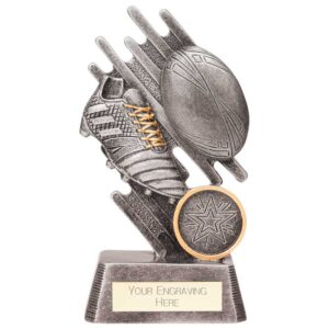 Focus Rugby Boot and Ball Trophy Trophy HQ
