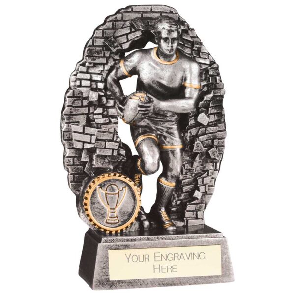 Blast Out Male Rugby Trophy Trophy HQ