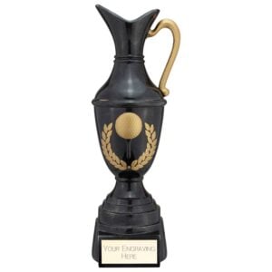 Claret Jug Golf Trophy Black and Gold Trophy HQ
