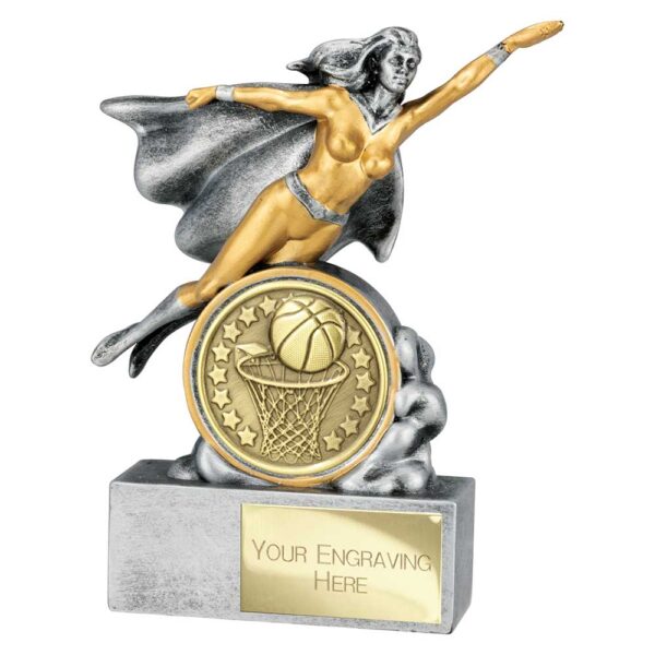 Hero Female Basketball Trophy Trophy HQ