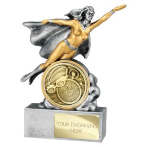 Hero Female Swimming Trophy Trophy HQ
