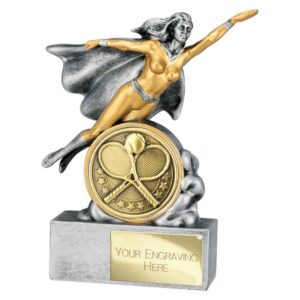 Hero Female Tennis Trophy Trophy HQ