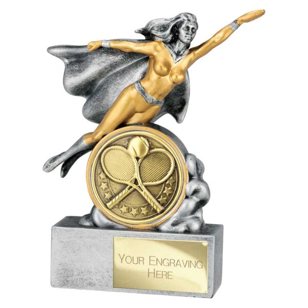 Hero Female Tennis Trophy Trophy HQ
