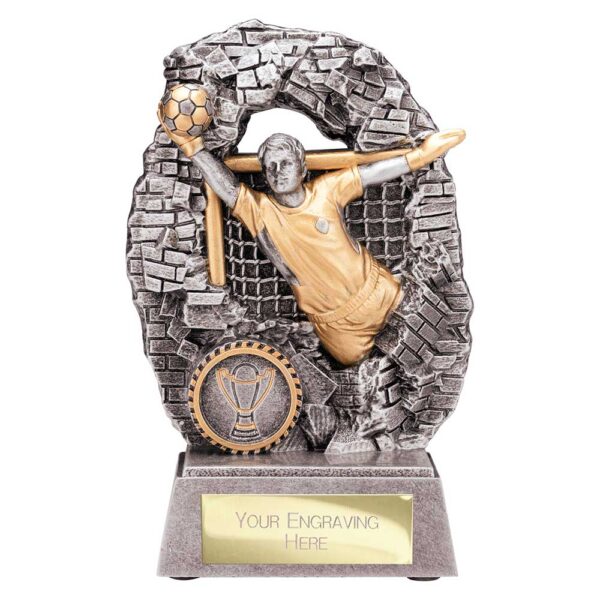 Blast Out Football Goalkeeper Trophy Trophy HQ
