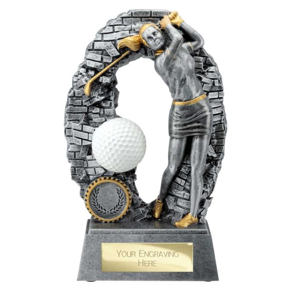 Blast Out Golf Female Trophy Trophy HQ