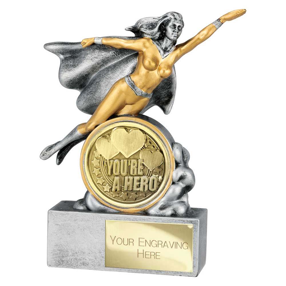 Hero Female You’re a Hero Trophy Trophy HQ Hero Female You’re a Hero Trophy Trophy HQ