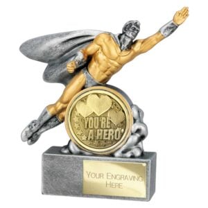 Hero Male You’re a Hero Trophy Trophy HQ