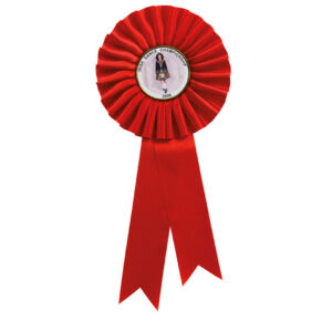 Champion Rosette Red Trophy HQ