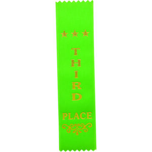 Recognition 3rd Place Green Ribbon Trophy HQ