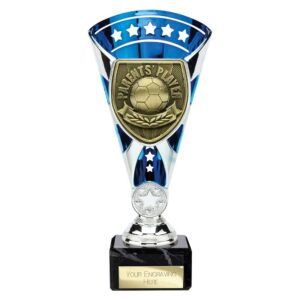 Cobra Star Trophy Cup Parents Player Blue and Silver Cobra Star Trophy Cup Parents Player Blue and Silver Trophy HQ 2