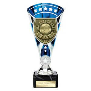 Cobra Star Trophy Cup Top Scorer Blue and Silver Cobra Star Trophy Cup Top Scorer Blue and Silver Trophy HQ
