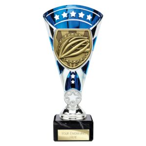 Cobra Star Trophy Cup Cycling Blue and Silver Cobra Star Trophy Cup Cycling Blue and Silver Trophy HQ
