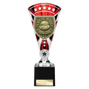 Cobra Star Trophy Cup Players Player Red and Silver Trophy HQ