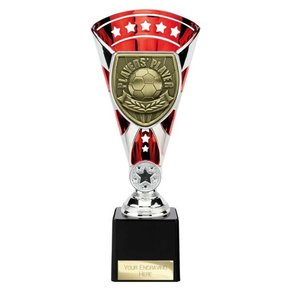 Cobra Star Trophy Cup Players Player Red and Silver Trophy HQ