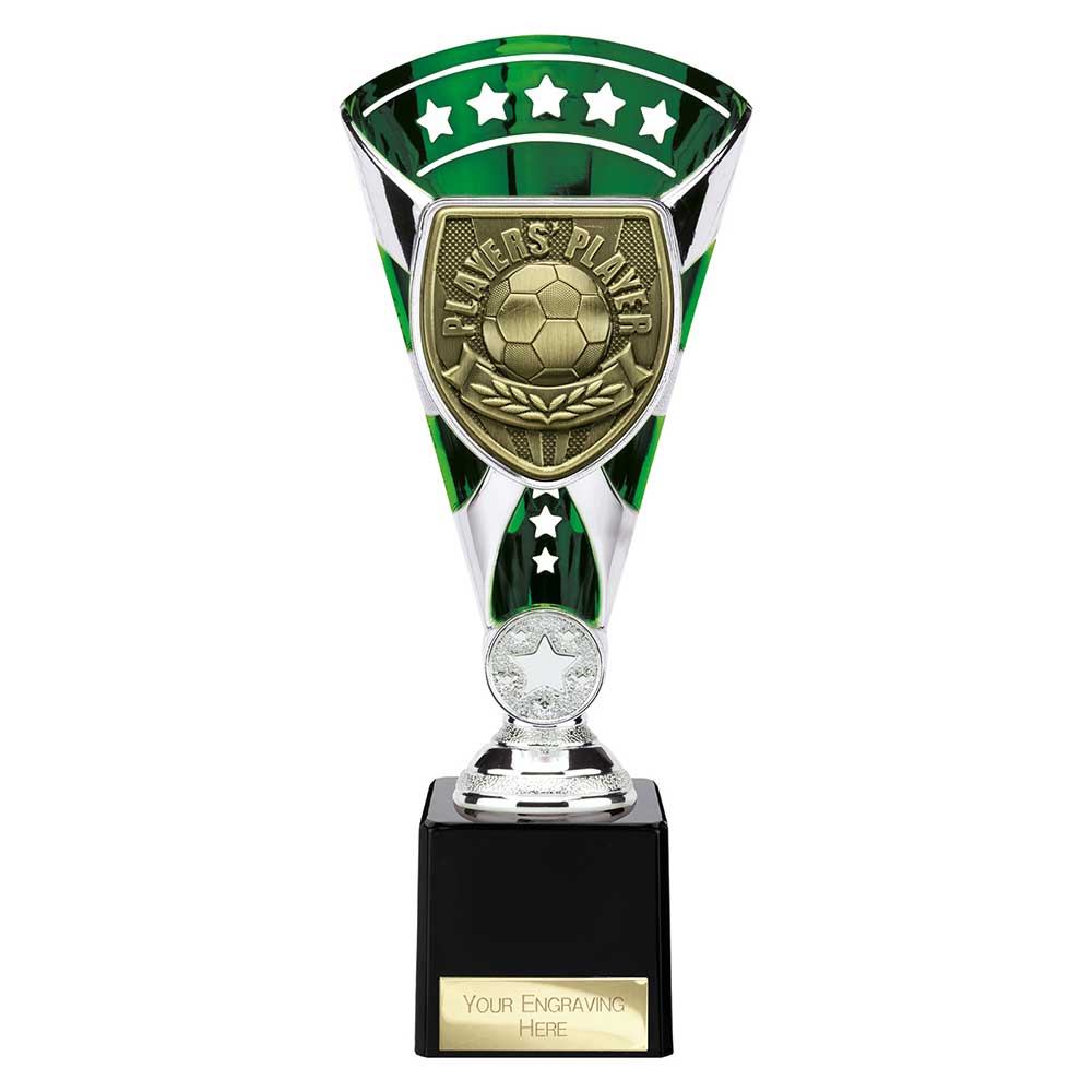 Cobra Star Trophy Cup Players Player Green and Silver Trophy HQ Cobra Star Trophy Cup Players Player Green and Silver Trophy HQ