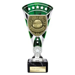 Cobra Star Trophy Cup Top Scorer Green and Silver Cobra Star Trophy Cup Top Scorer Green and Silver Trophy HQ